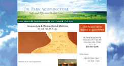 Desktop Screenshot of drparkacu.com