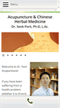 Mobile Screenshot of drparkacu.com